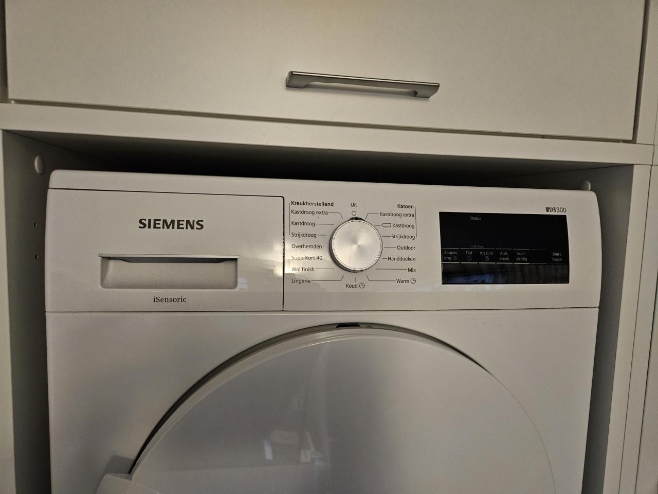 Siemens Isensoric Iq300 wasdroger