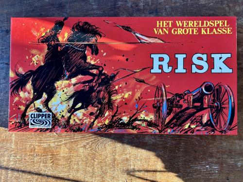 Complete en zeer nette rode Risk