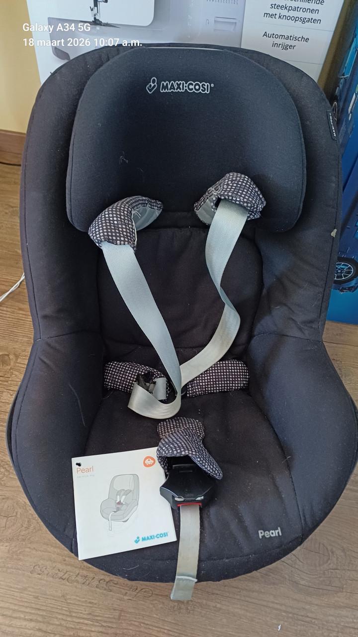 Maxi- cosi pebble, Maxi-cosi Pearl en isofix base