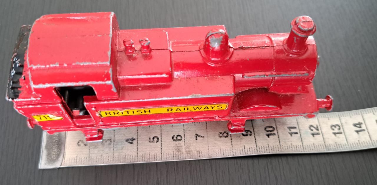 VINTAGE BRITISH RAILWAYS 7118 LOCOMOTIEF MODEL