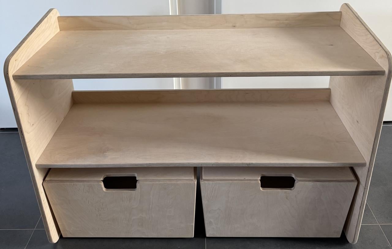 Toddie Montessori speelgoedkast