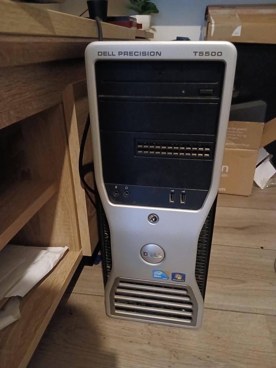 Dell precision t5500 met 36 gb ram!!!