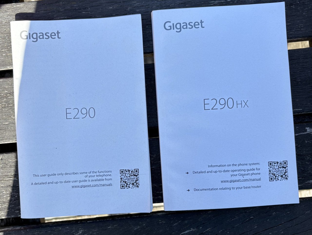 Gigaset E290 HX en E290