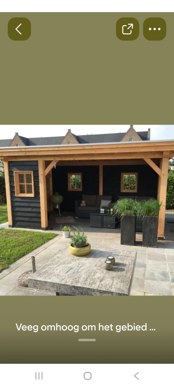 Tuinkamers overkappingen tuinhuizen en meer