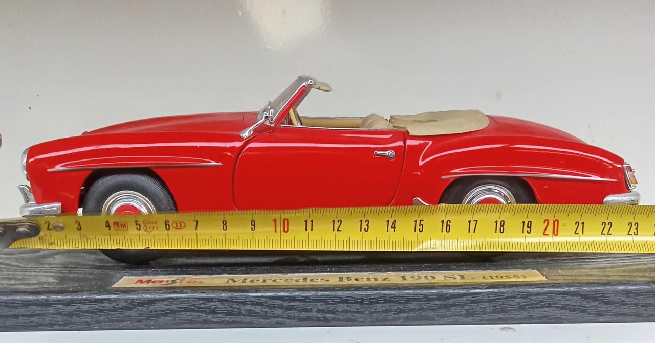 Model auto Mercedes Benz 190SL Metaal