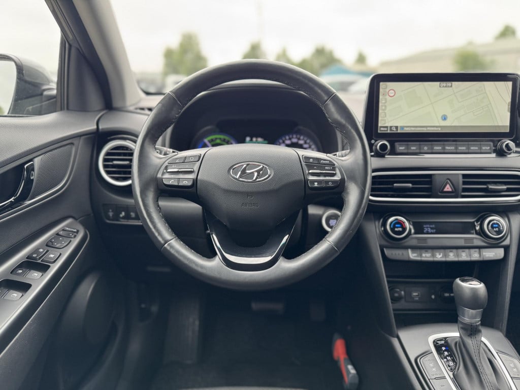 Hyundai Kona 1.6 gdi hev premium | trekhaak | head up-display | leder | sto