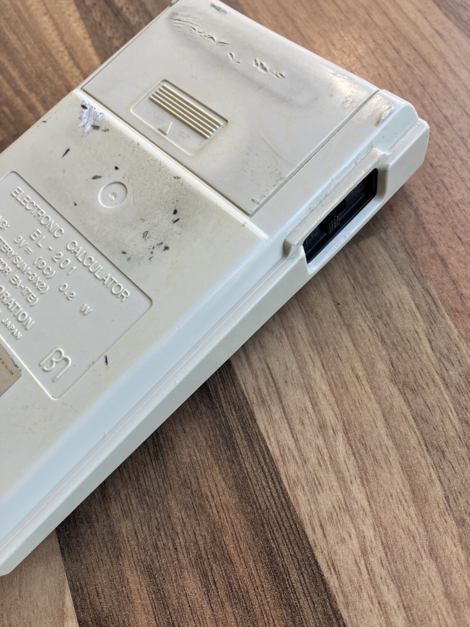 Vintage rekenmachine