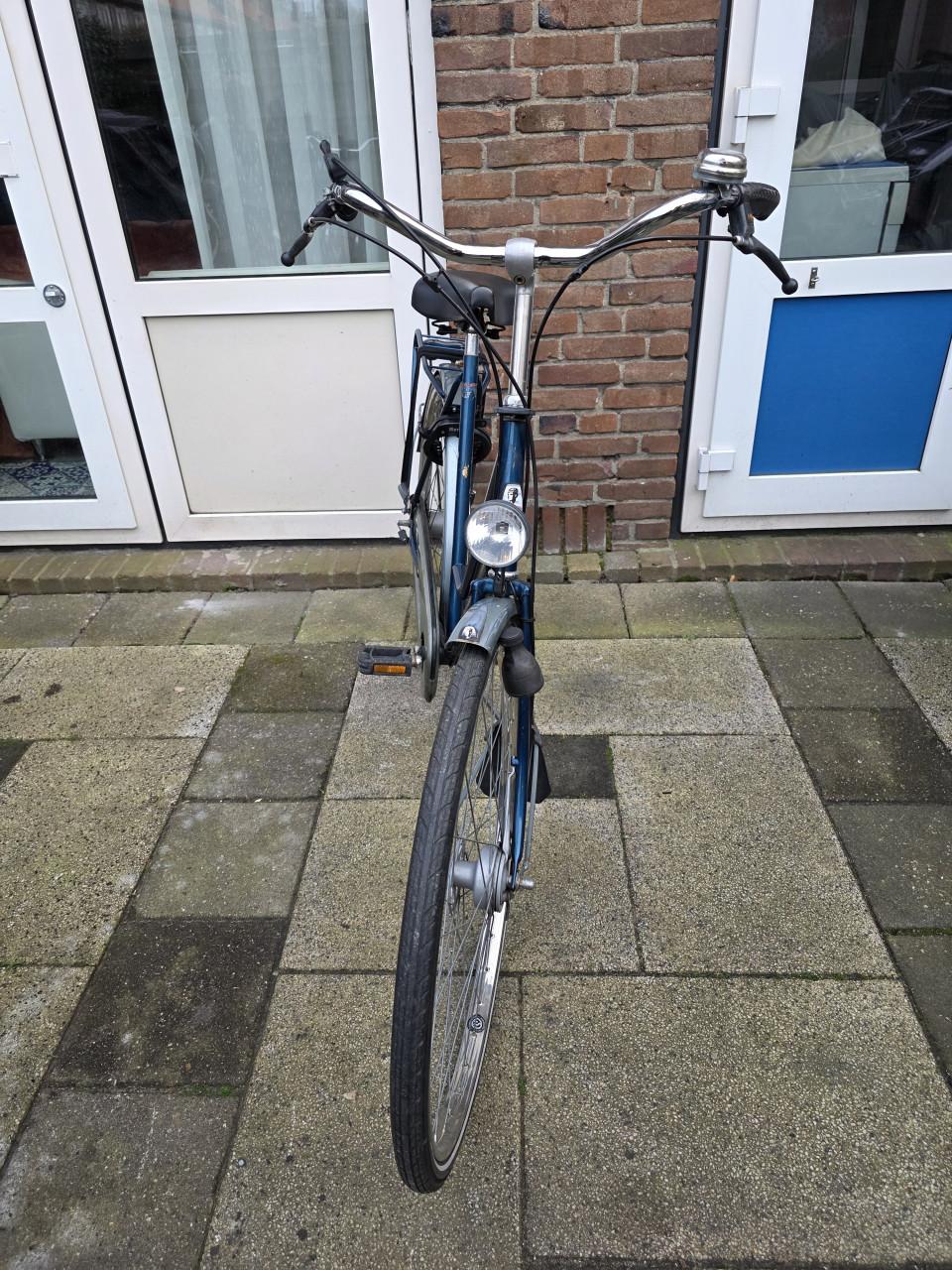 Dames fiets SPARTA-3 versnellingen-Fr.maat 56cm- Trap rem achter