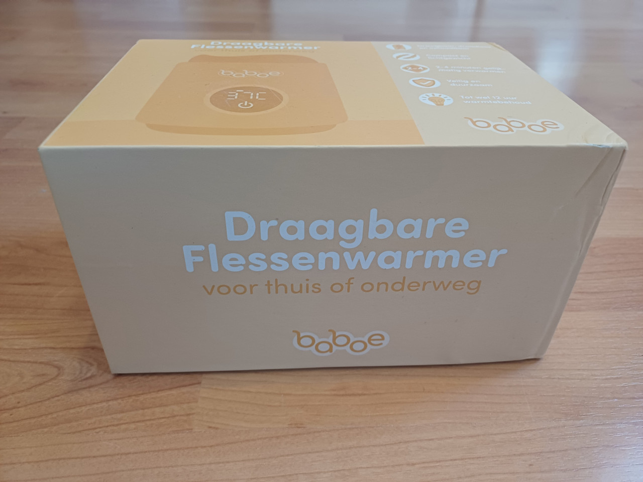 Draagbare flessenwarmer Baboe