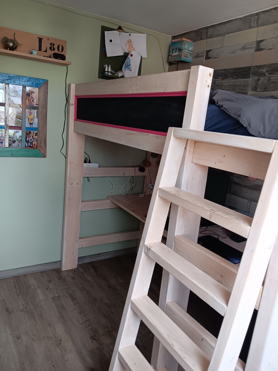 Steigerhouten Hoogslaper