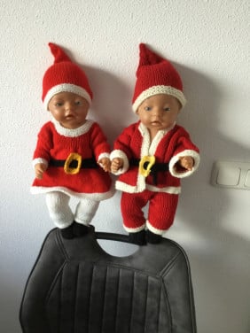 Kerstpakjes voor babyborn pop