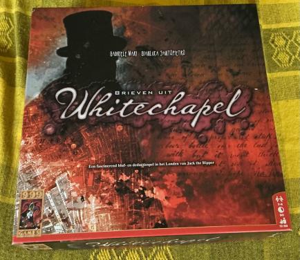 Brieven uit Whitechapel  bordspel 999games Jack The Ripper