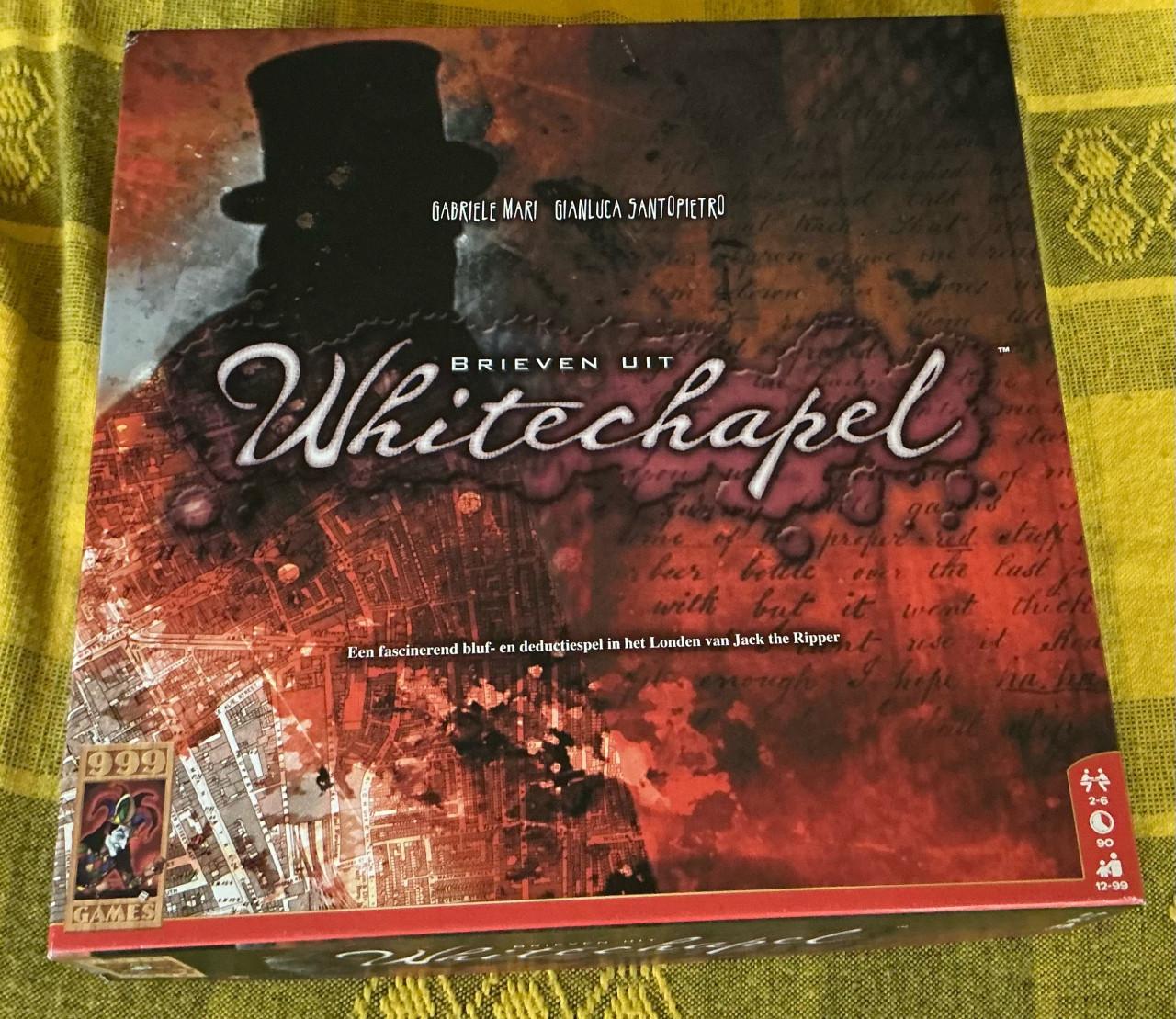 Brieven uit Whitechapel  bordspel 999games Jack The Ripper