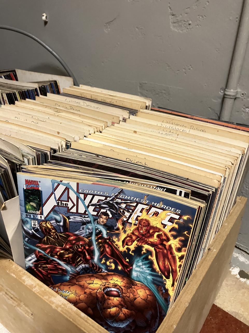 Oude Amerikaanse comics o.a. Spawn, Cyberforce, Backlash en Deathblow