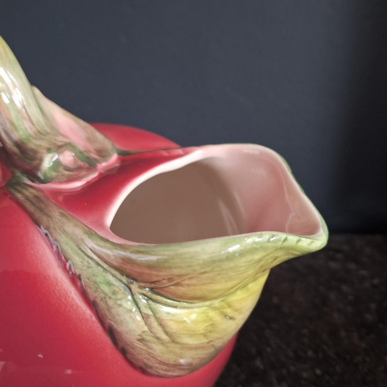 Puntgave brocante waterkan, appel