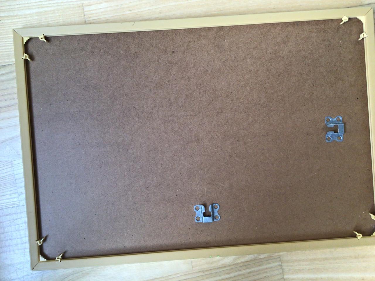 Pasteltekening in lijst