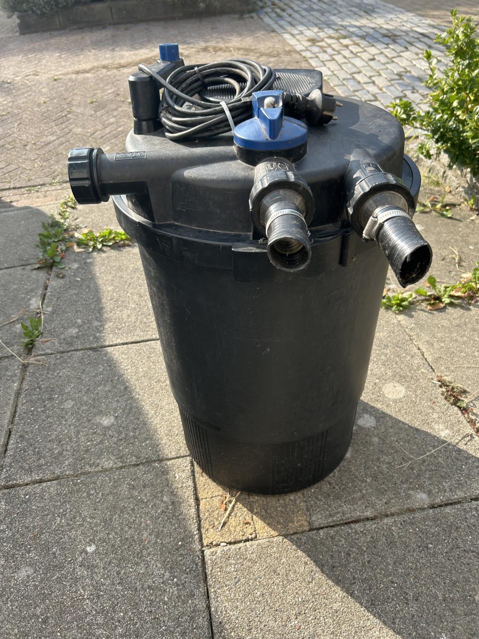Te koop groot vijverfilter rp press  tot 60000 liter