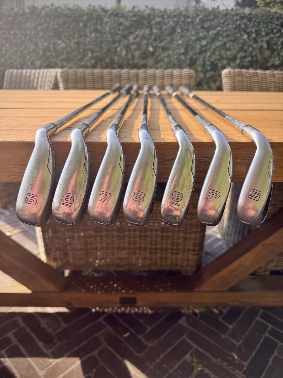Complete Callaway golfset met verlegde shafts (incl. tas)