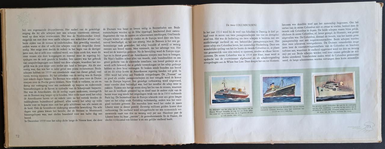 OCEAANREUZEN met Hooimeijer plakplaatjes compleet - 1953