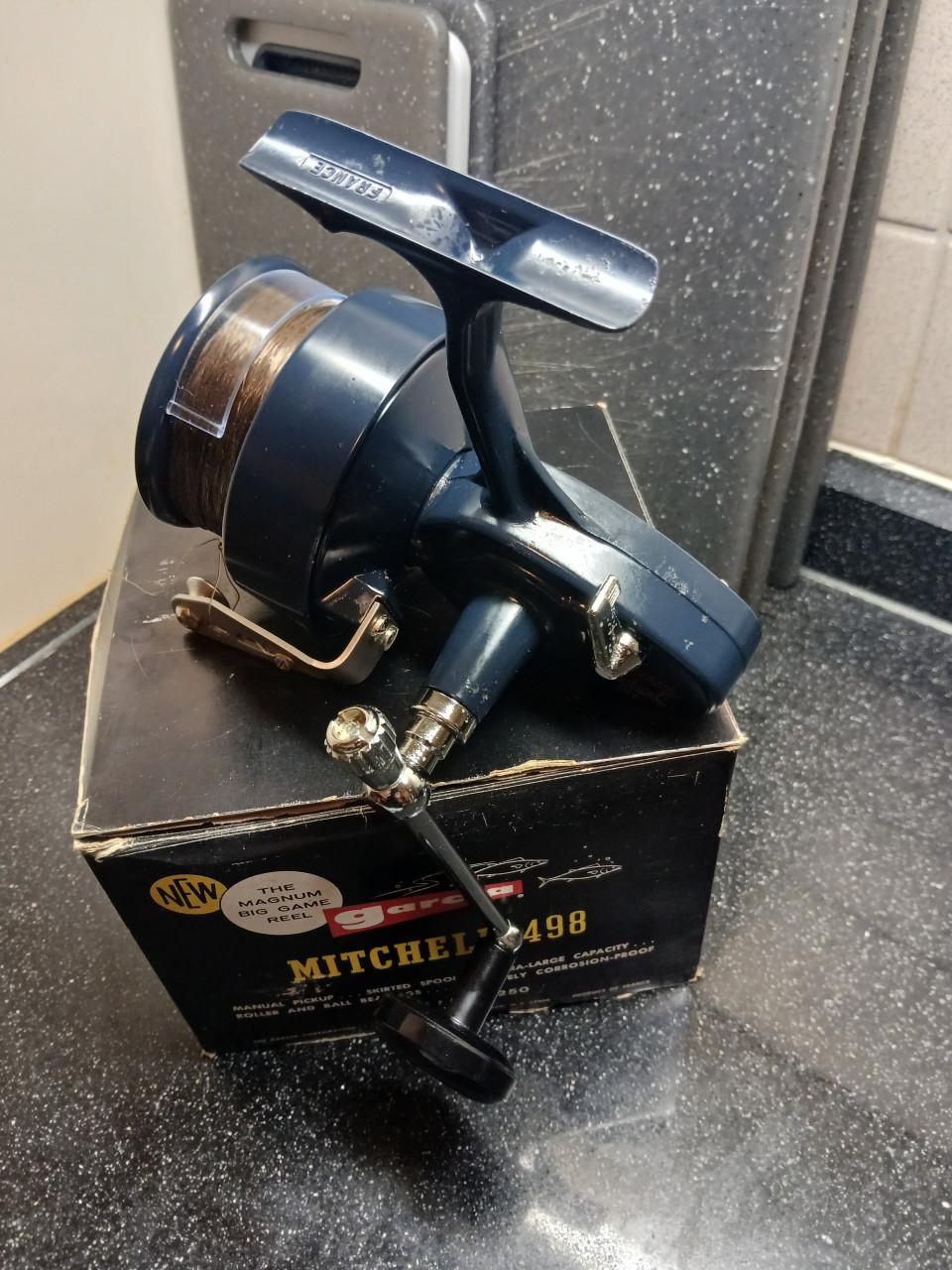 Vintage mitchell 498 vis molen