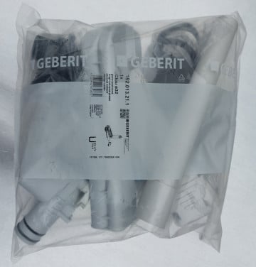 Wastafelsifon nieuw van Geberit (ruimtebesparend) 152.013.21.1