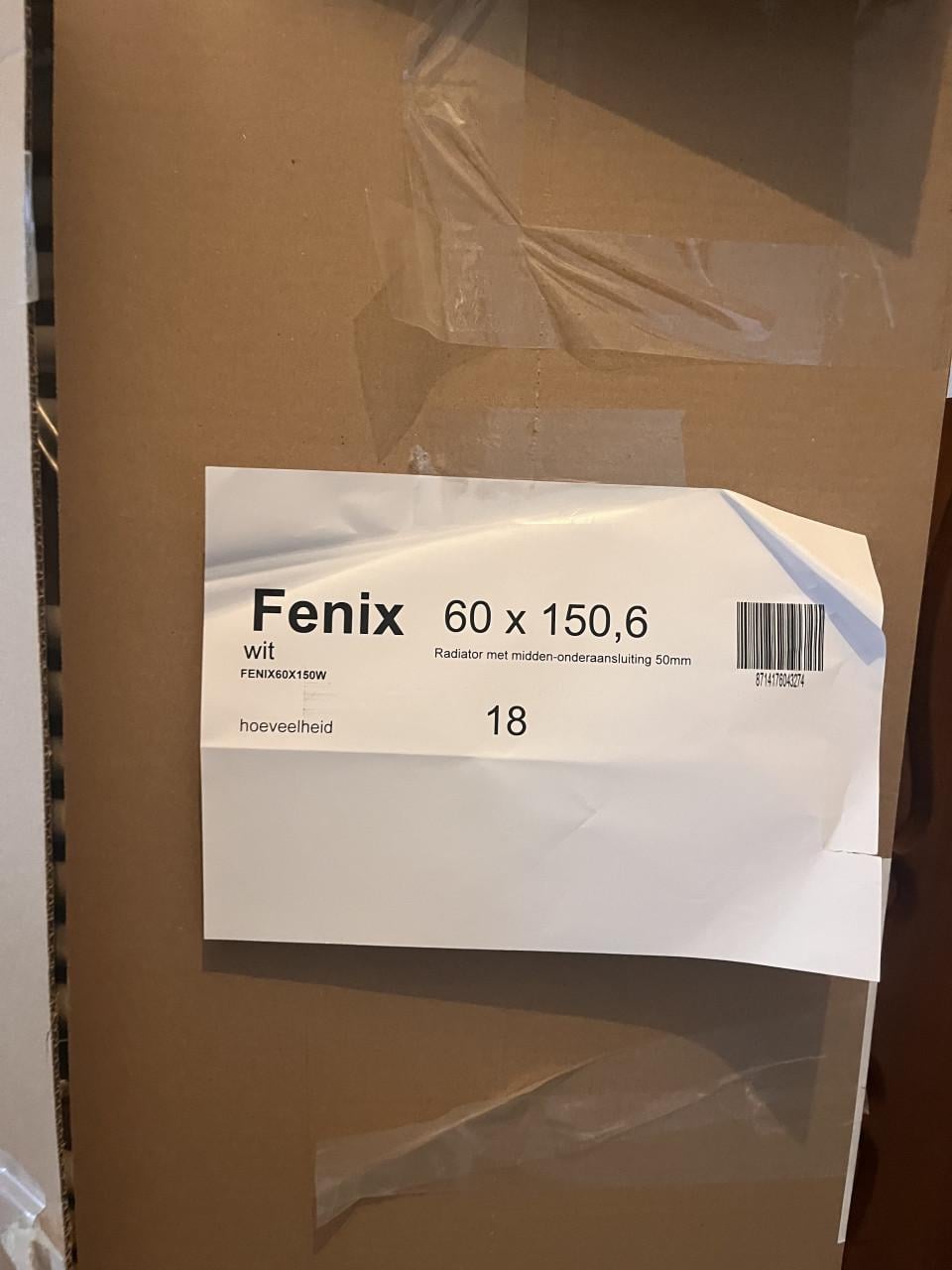 Ferro badkamer radiator 60x150,6