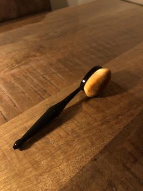 Nieuwe grote ovale make-up kwast