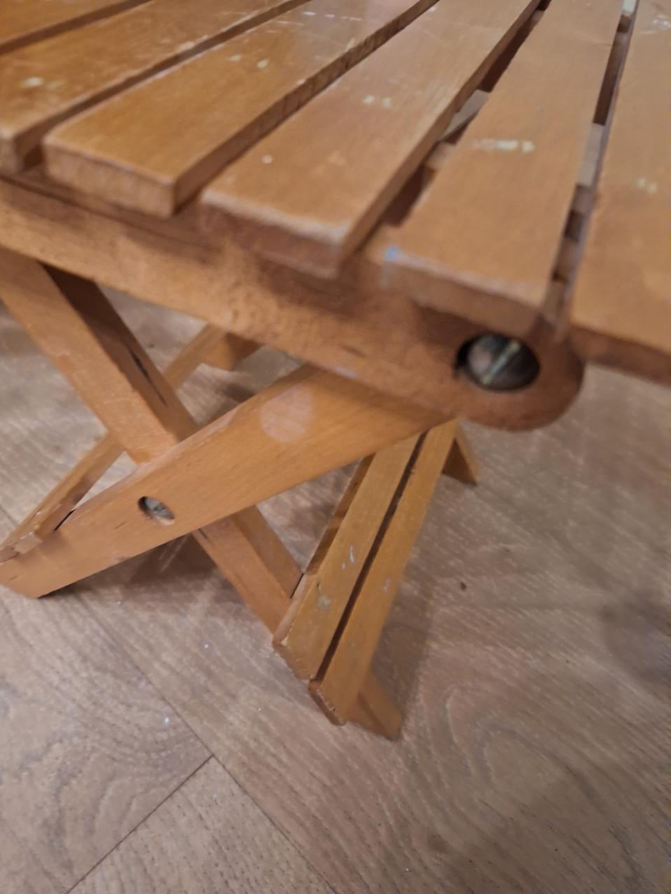 3 lage inklapbare tafeltjes