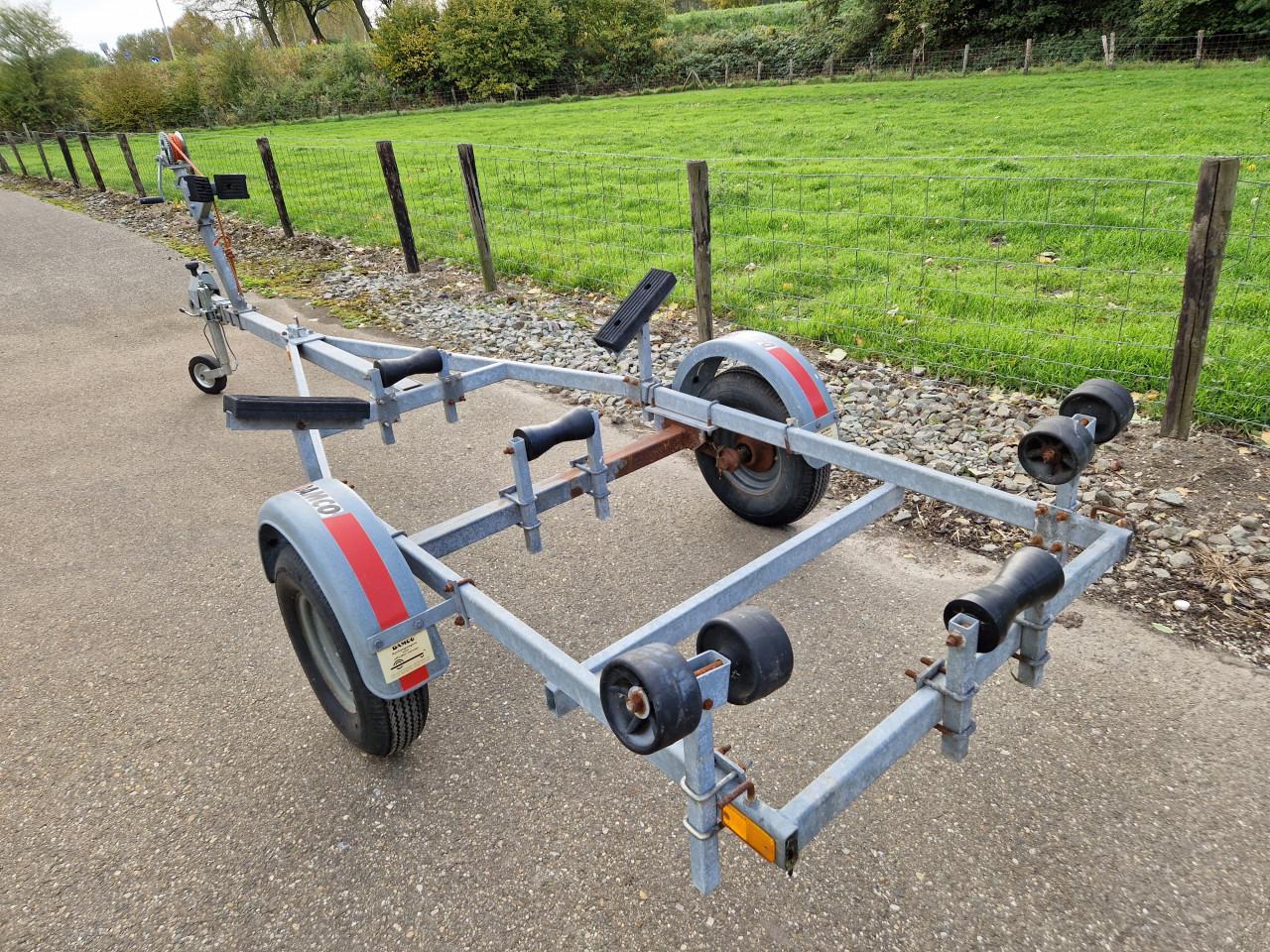DAMCO 500 kg kantel trailer
