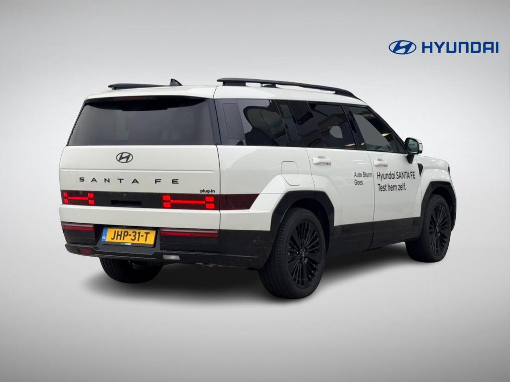 Hyundai Santa Fe 1.6 t-gdi phev black line 4wd 6p. cyber sage lakkleur