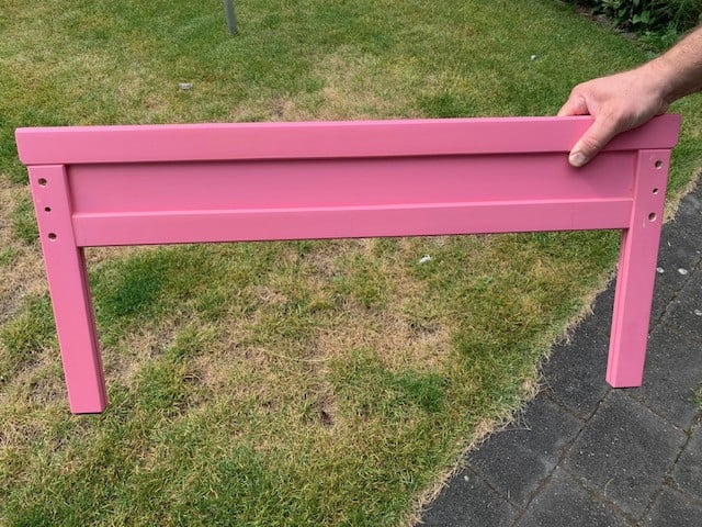 Peuterbed Ikea roze