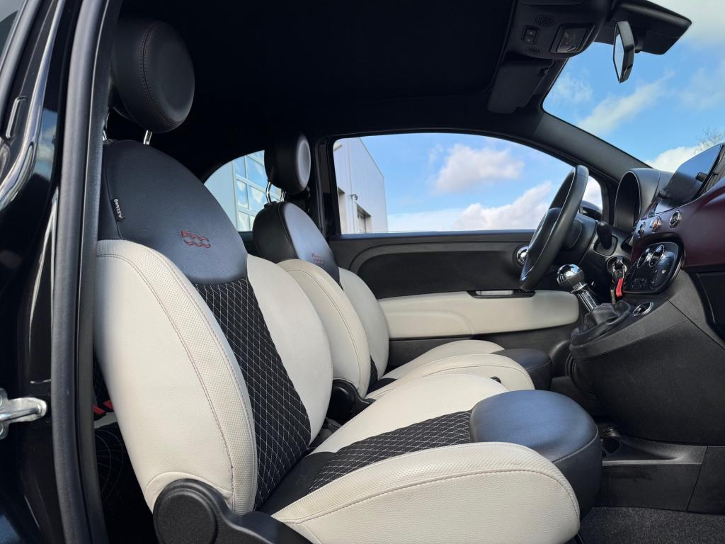 Fiat 500 C 1.2 star * leer * cruise control * clima * pdc