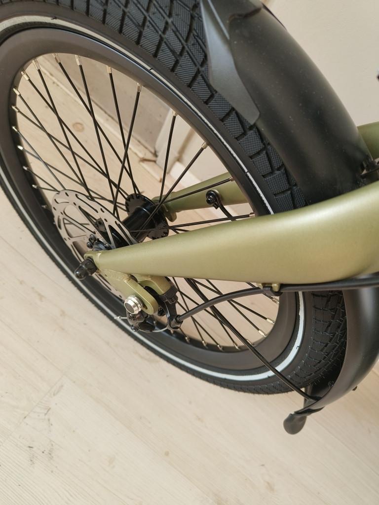 LIDL X530 vouwfiets, LG accu, 80 km, rijk uitgerust, nieuw