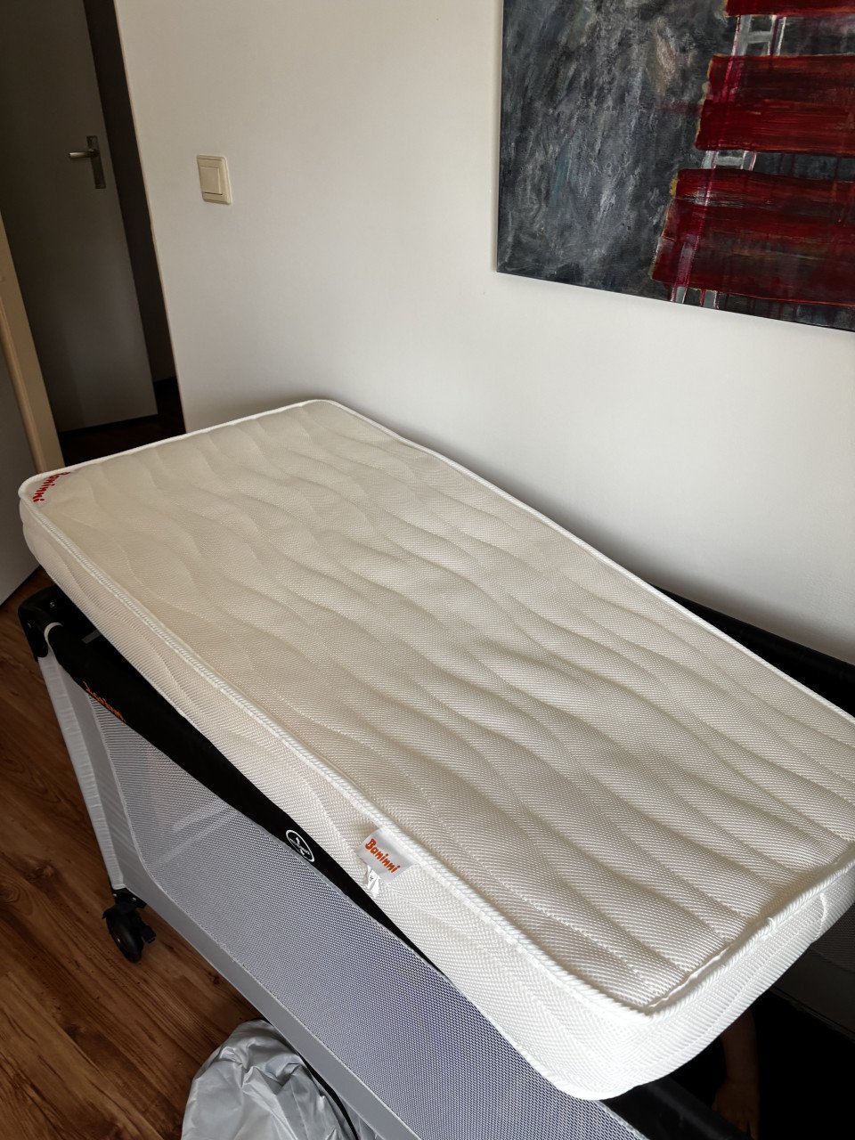 Campingbed met matras