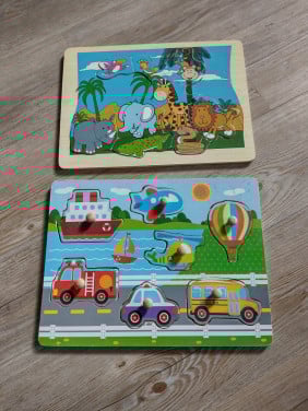 Houten puzzels