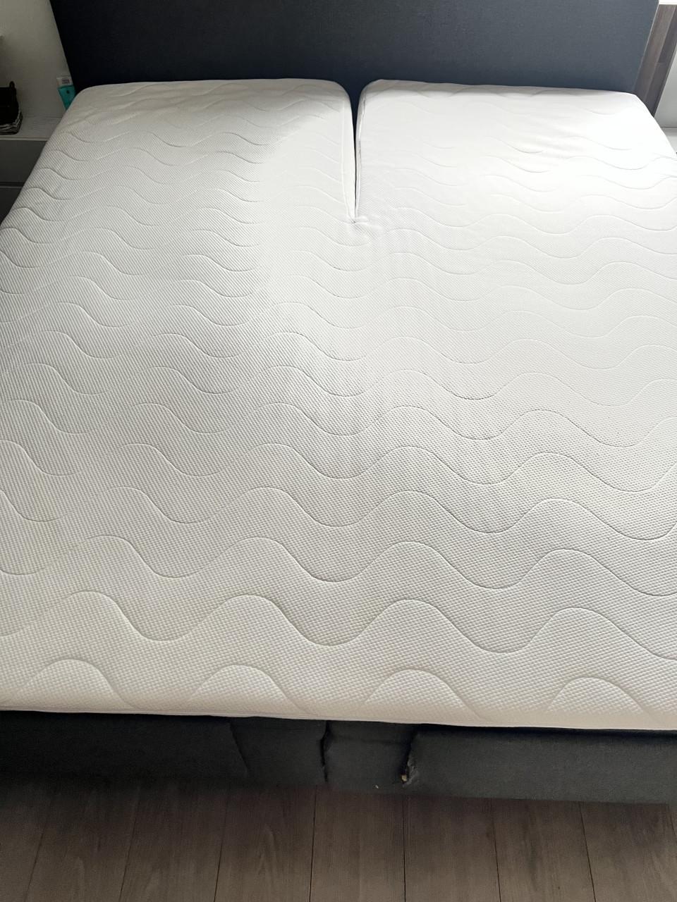 Splittopper 180x200 traagschuimzijde/koudschuimzijde