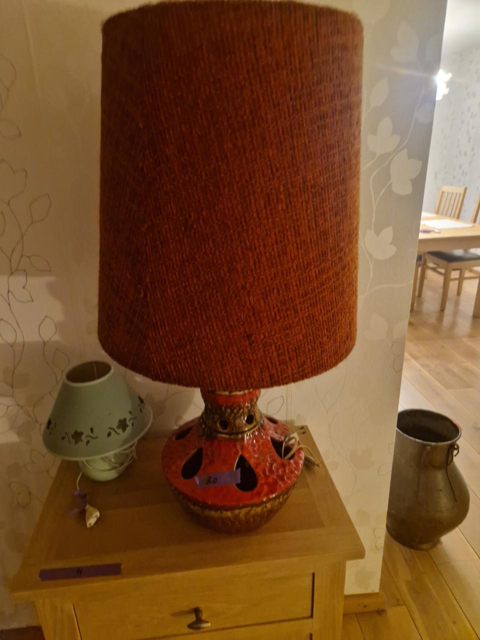 Mooie retro vaaslamp gereserveerd tm 6 mrt