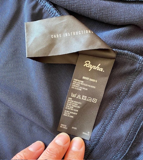 Rapha | Brevet heren fietsshirt Jersey II | maat L