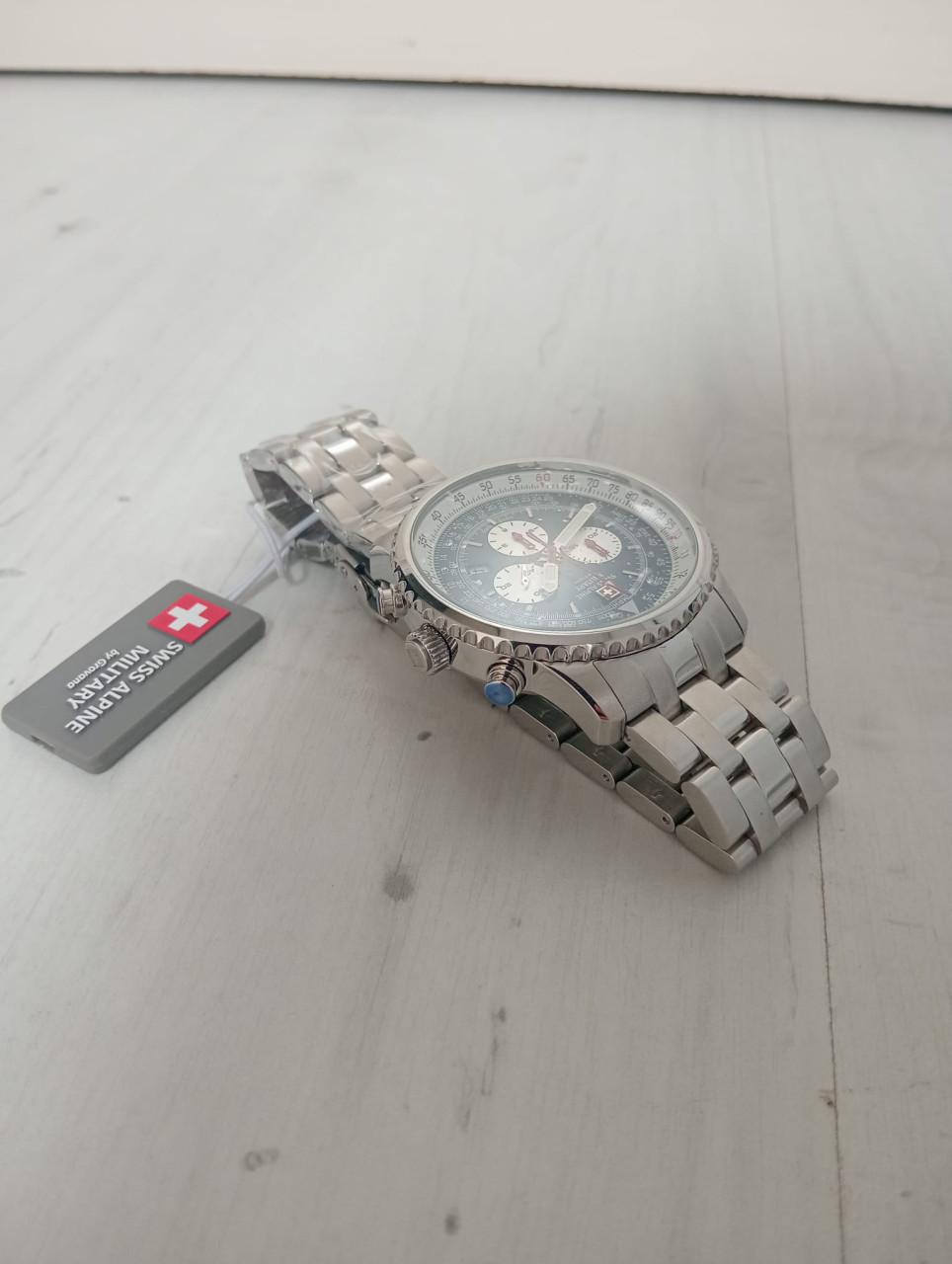 Swiss Military SAM7078-blauw Swiss Alpine 45mm