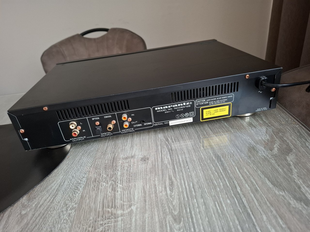 Marantz 74 CD 63/12B . CD speler