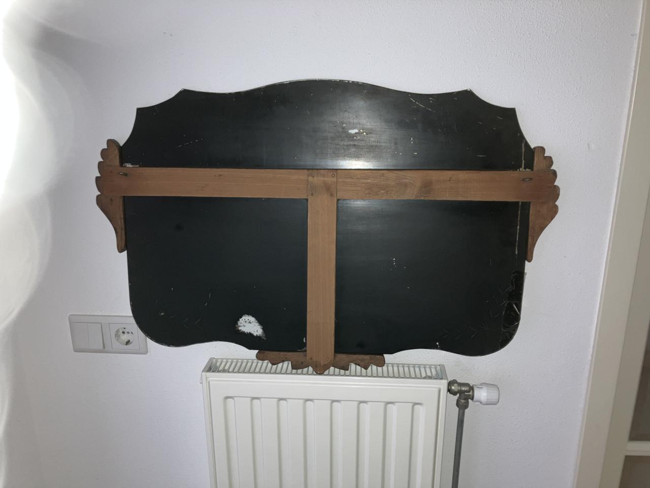 Vintage spiegel jaren ’20 Amsterdamse school