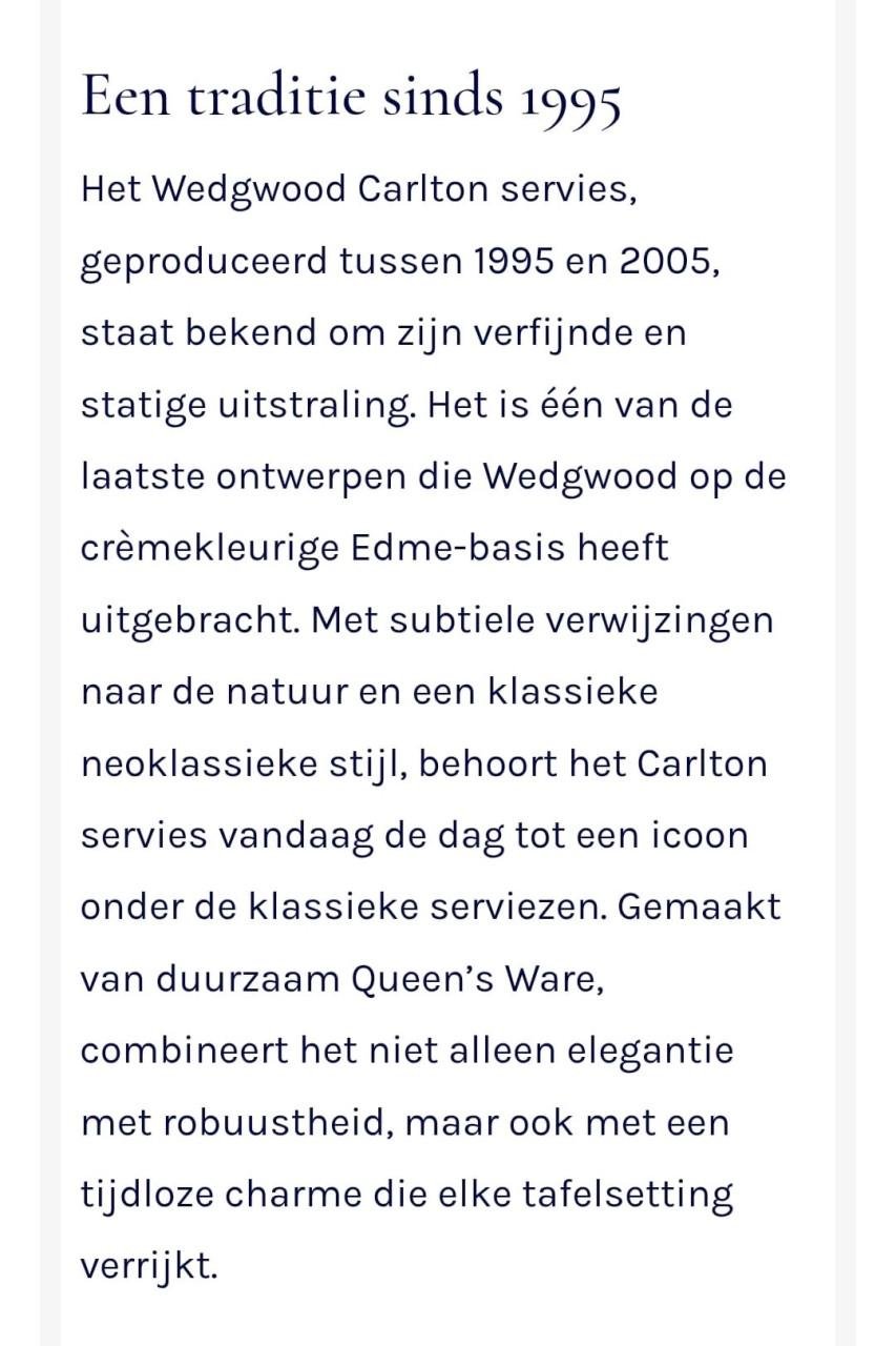 Wedgewood koffieservies