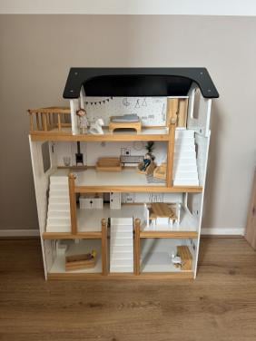 Houten poppenhuis petit Amélie