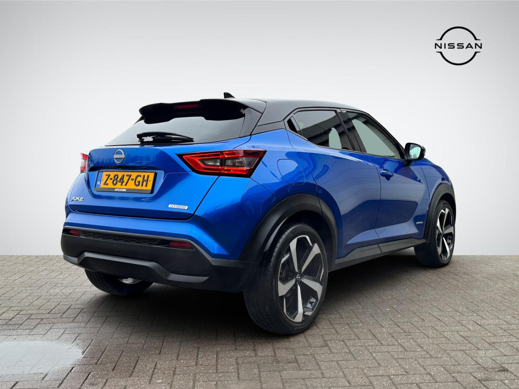 Nissan Juke 1.6 hybrid tekna sound + cold pack | leder | stuur- + stoelverw