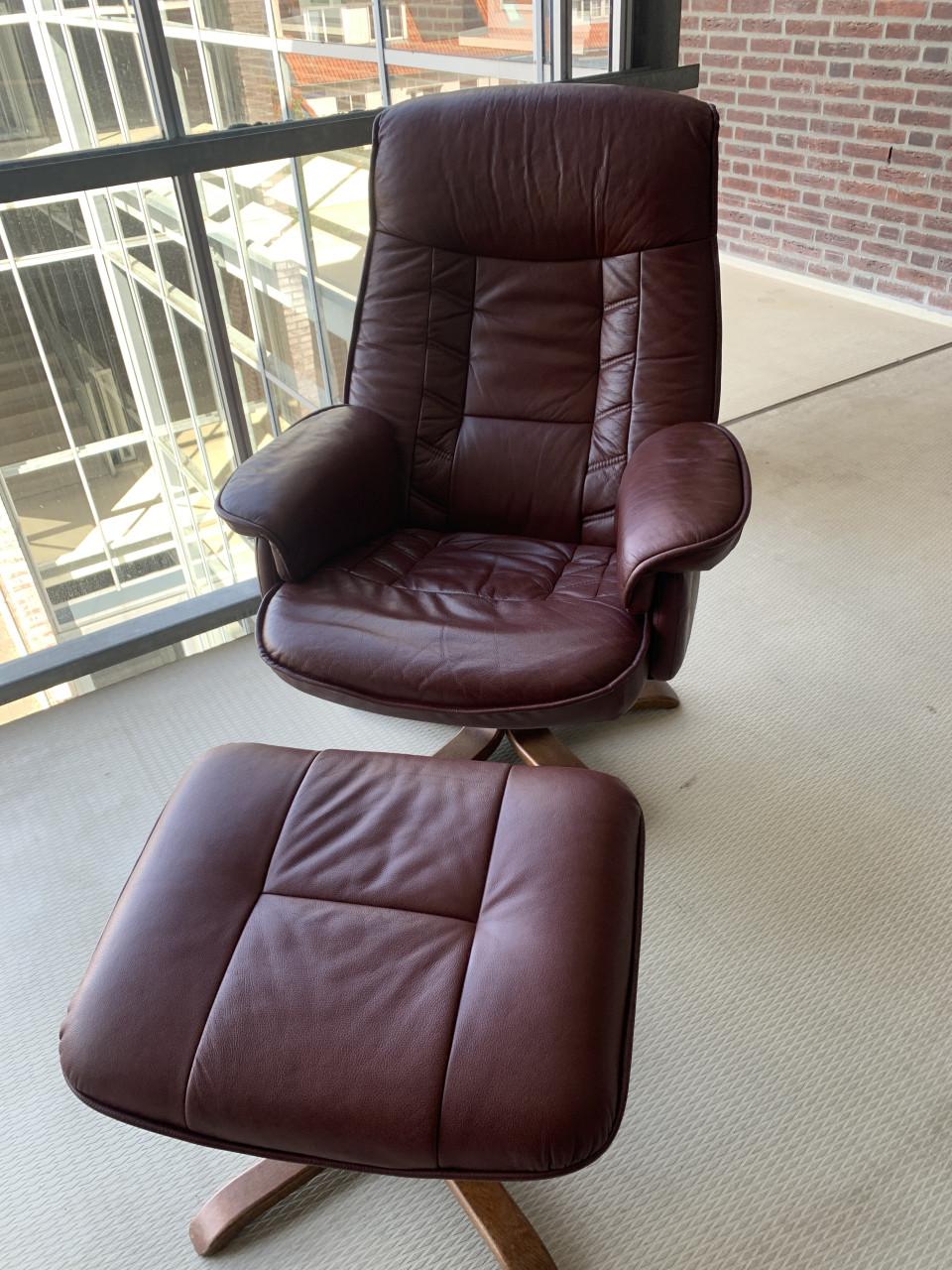 Relax Fauteux met voetenbankje