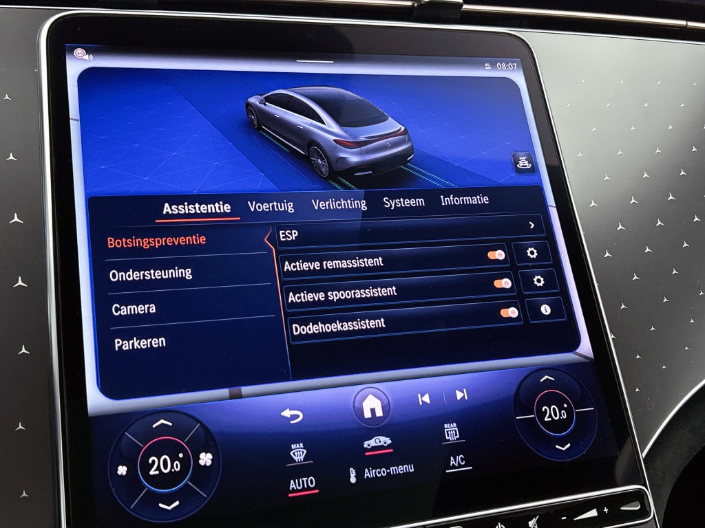 Mercedes-Benz Eqe 300 business solution amg 90 kwh | nightpakket | rijassis