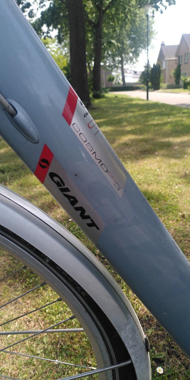Damesfiets met lage instap