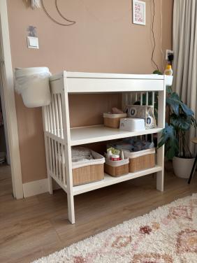 Ikea Commode Gulliver Wit met toebehoren