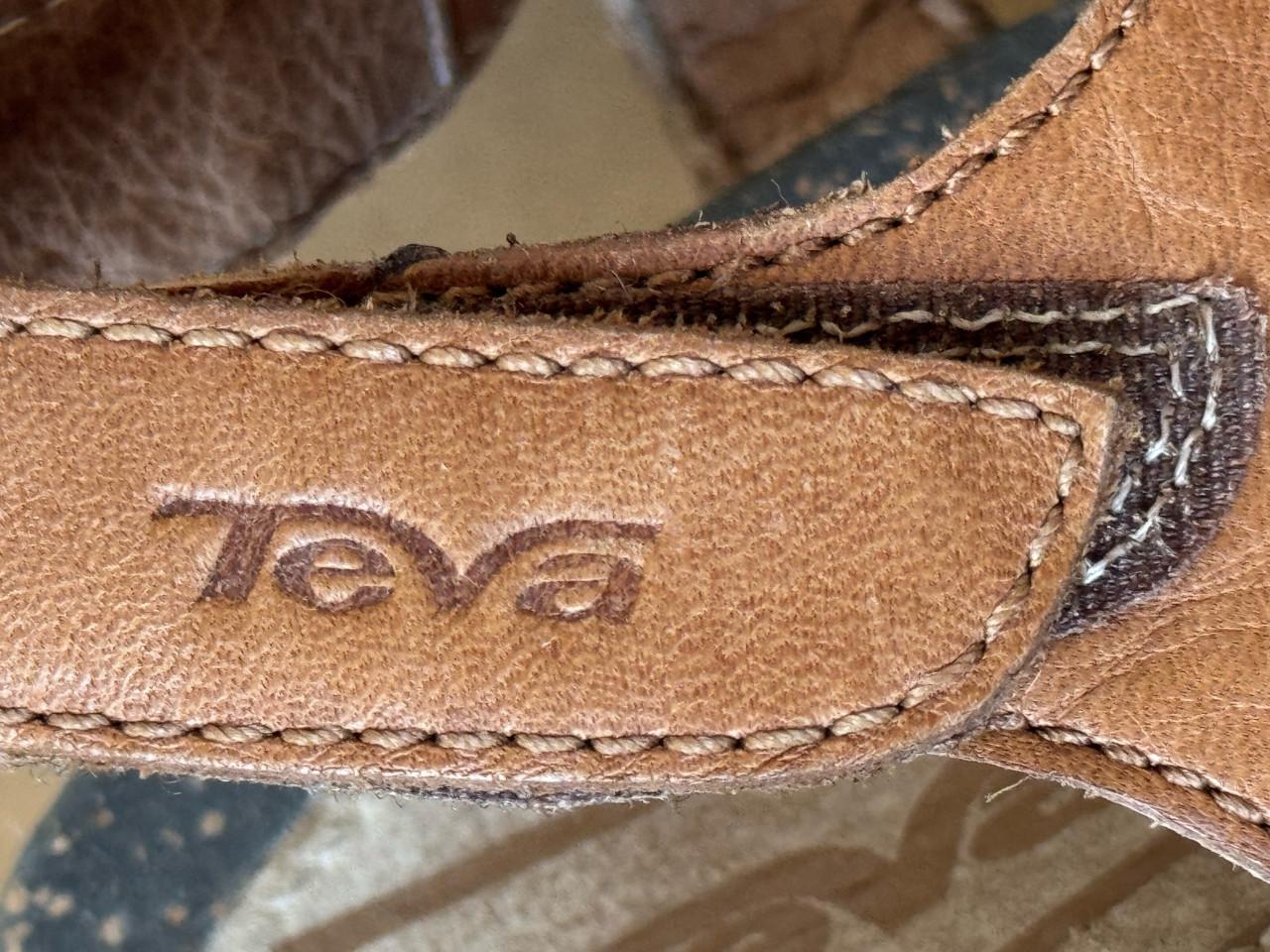Teva Women Cabrillo Crossover Wedge Tan Sandaal in maat 41