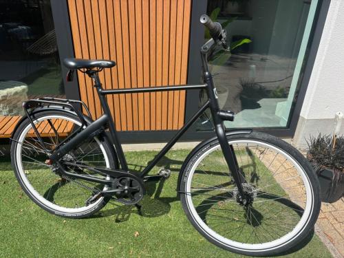 Mooie Cortina Blau herenfiets - maat 61 - 7 versnellingen - riemaandrijving